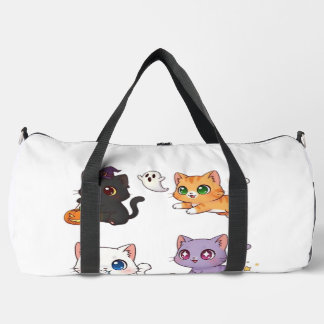 Halloween-Katze  Gruselige und stilvolle Katzen-In Duffle Bag