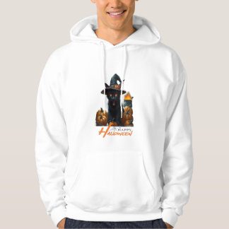 Halloween-Katze Hoodie