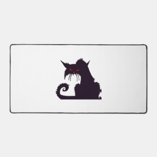 Halloween-Katze Schreibtischunterlage