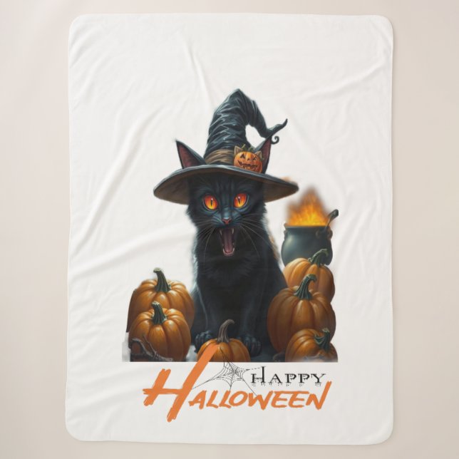 Halloween-Katze  Sherpadecke (Vorderseite)