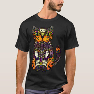 Halloween-Katze T-Shirt