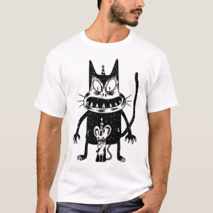 Halloween-Katze T-Shirt