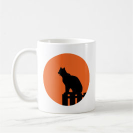Halloween-Katze Tasse