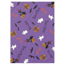 Halloween Katzen, Fledermäuse und Gespenster Cotto