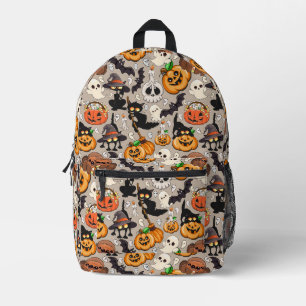 Halloween-Katzen Lustige Party Bedruckter Rucksack