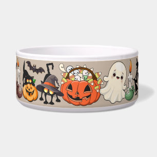 Halloween-Katzen Lustige Party Napf