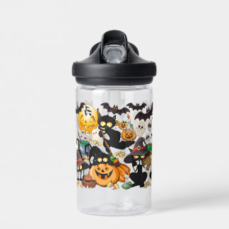 Halloween Katzen Lustige Party Trinkflasche