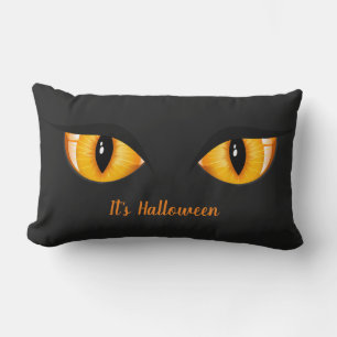 Halloween Katzenaugen Lendenkissen