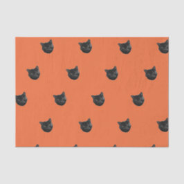 Halloween Katzengewebe Geschenktasche Spülung Seidenpapier