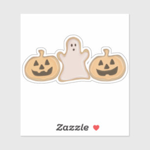 Halloween-Kekse Aufkleber