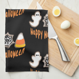 Halloween-Kekse Bäcker Backen Süßigkeiten  Geschirrtuch