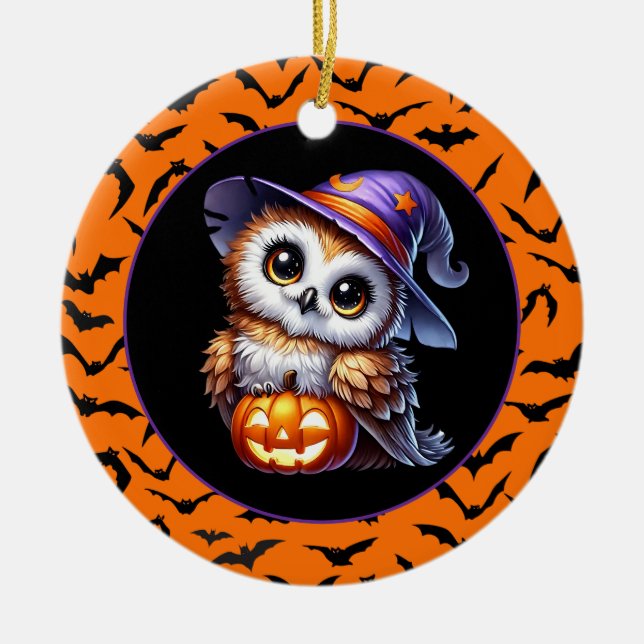 Halloween Keramik Ornament (Vorne)