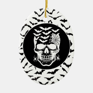 Halloween Keramik Ornament