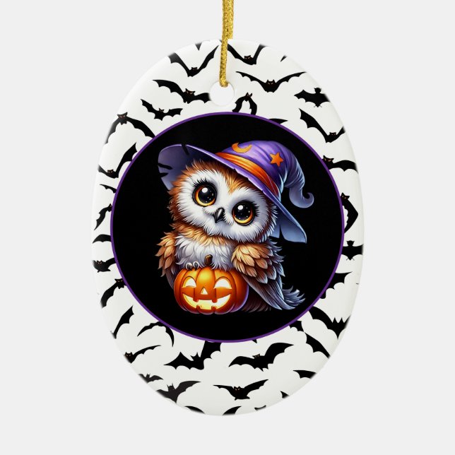 Halloween Keramik Ornament (Vorne)