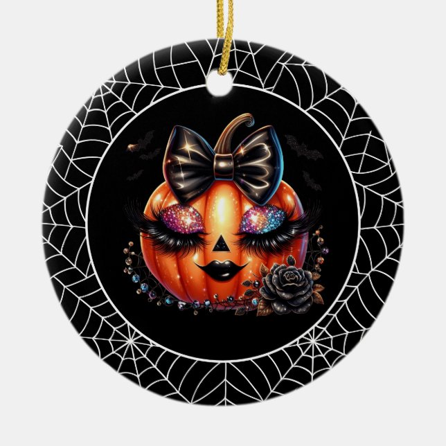 Halloween Keramik Ornament (Vorne)