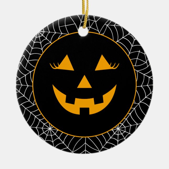 Halloween Keramik Ornament (Vorne)