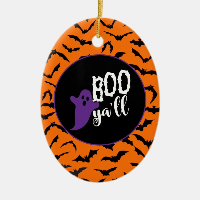 Halloween  keramik ornament (Vorne)