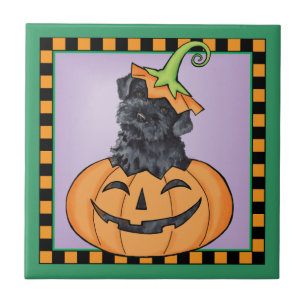 Halloween Kerry Blue Terrier Fliese