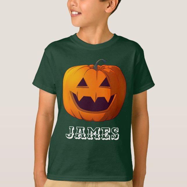Halloween Kids' Basic T - Shirt (Vorderseite)