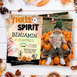Halloween Kids Costume 3. Geburtstag Party Foto Einladung<br><div class="desc">Halloween Kids Costume 3. Geburtstag Party Foto Einladung</div>