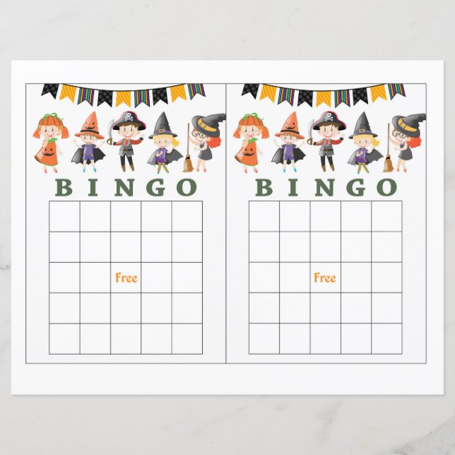 Halloween Kids-Kostüm (Vorderseite)