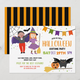 Halloween Kids Kostüm Extravagantes Dress Bats Par Einladung