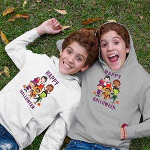 Halloween Kids-Party für Niedliche Kostüme Hoodie