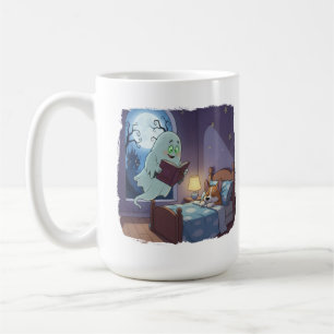 Halloween Kids Spooky Ghost und Corgi Kaffeetasse