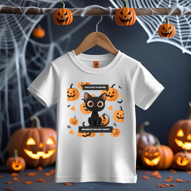 Halloween Kids T-Shirt - Personalisiertes Niedlich (Von Creator hochgeladen)