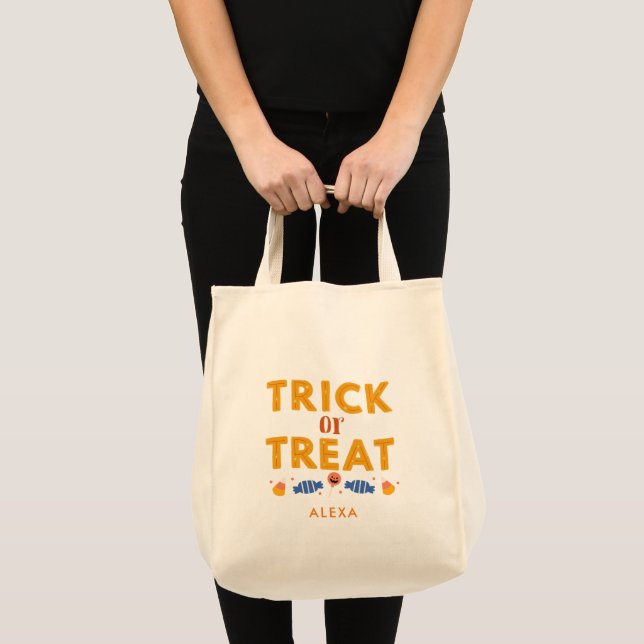 Halloween Kids Trick oder Treat Candy Tragetasche (Vorderseite (Produkt))