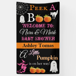 Halloween-Kinderduschbanner Banner