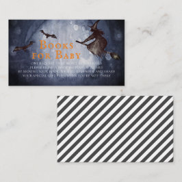 Halloween-Kinderduschbücher für Baby Begleitkarte