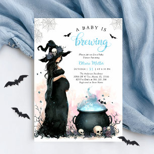 Halloween-Kinderdusche Einladung