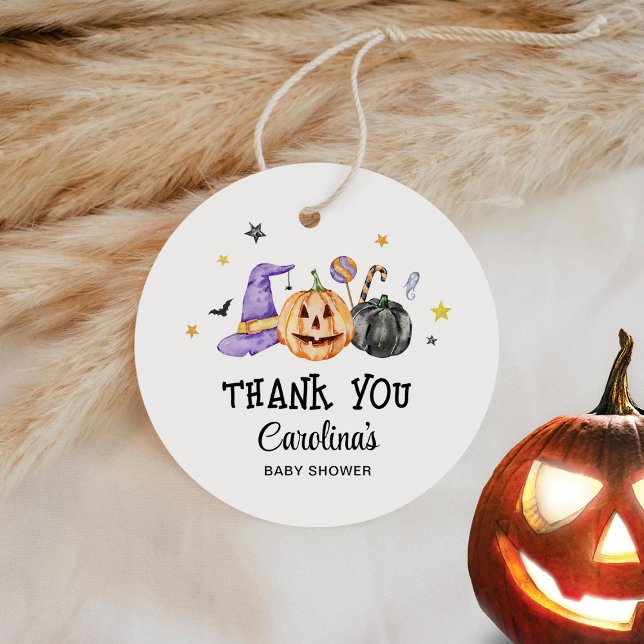 Halloween-Kinderdusche Geschenkanhänger (Von Creator hochgeladen)