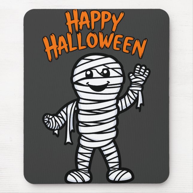 Halloween - Kindermumie Mousepad (Vorne)