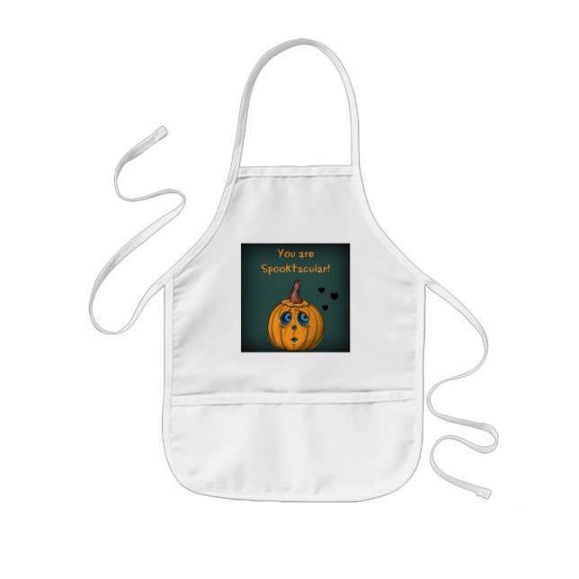 Halloween Kinderschürze (Vorne)