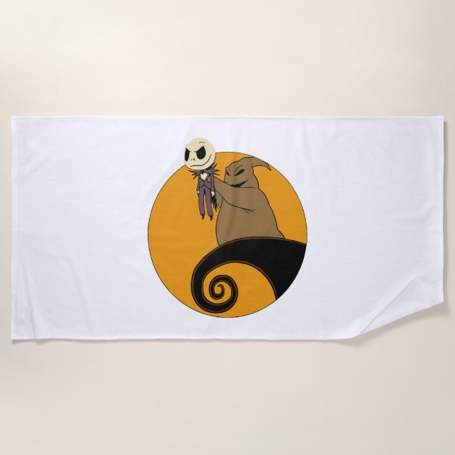 Halloween King Strandtuch (Vorderseite)
