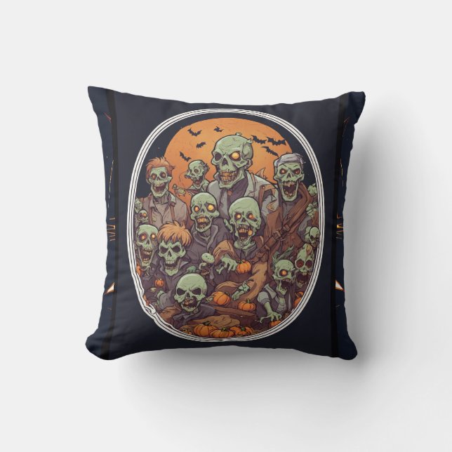 Halloween-Kissen Kissen (Vorderseite)