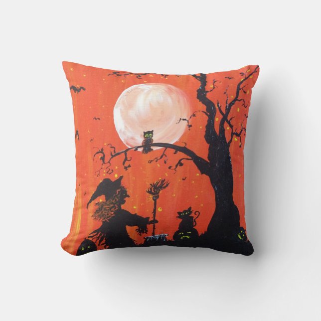 Halloween-Kissen Kissen (Vorderseite)