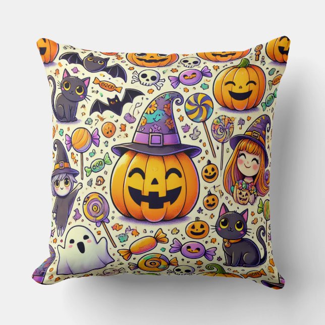 Halloween Kissen Kissen (Vorderseite)