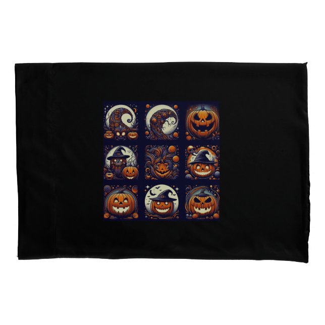 Halloween Kissenbezug (Vorderseite)