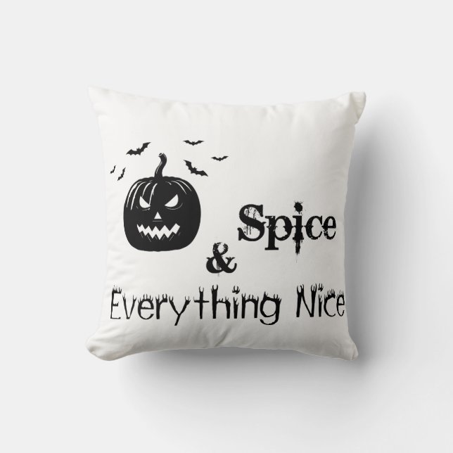 Halloween-Kissendesign Kissen (Vorderseite)