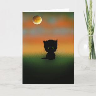Halloween Kitten Card von Molly Harrison Karte