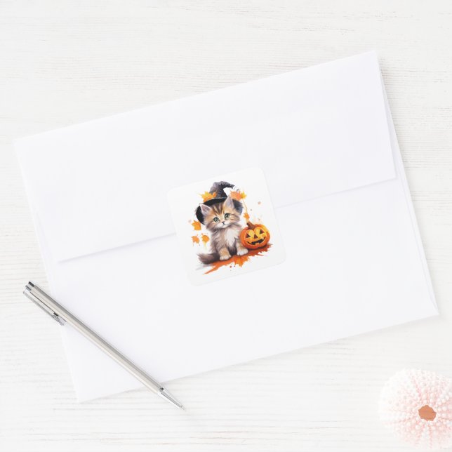Halloween Kitten Stickers (Umschlag)