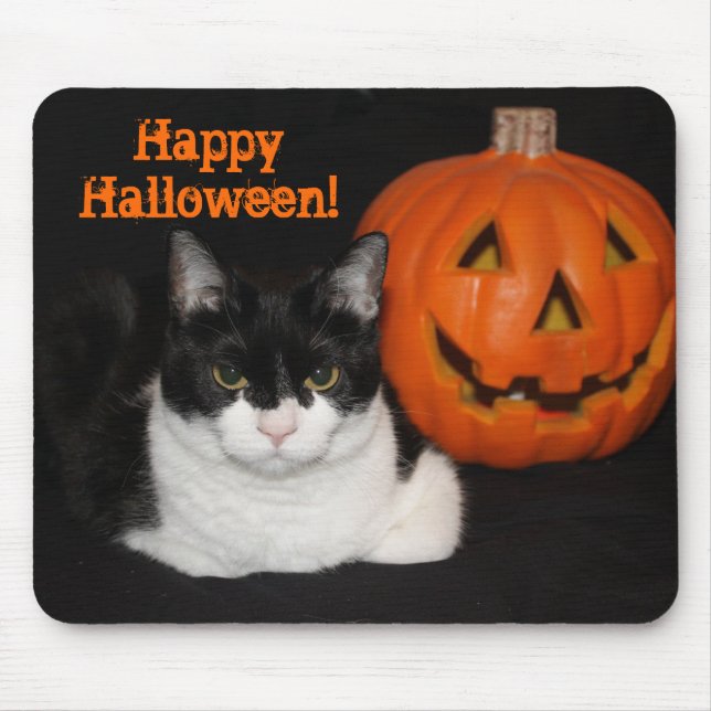 Halloween Kitty Mousepad (Vorne)