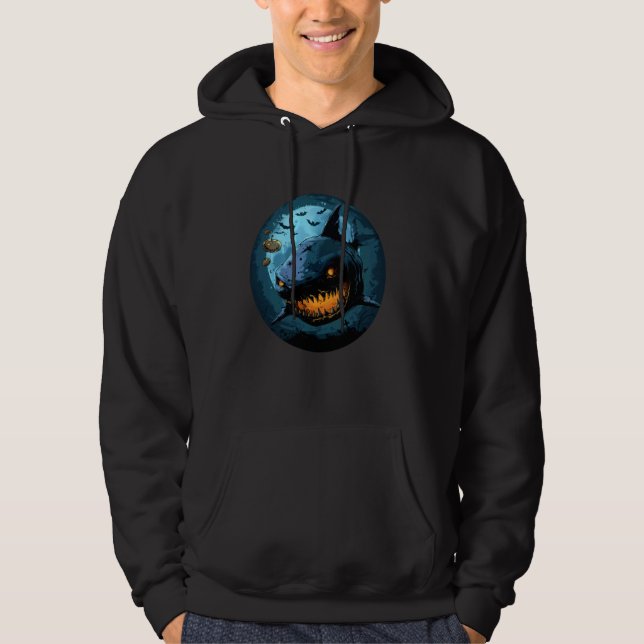 Halloween-Kleid für Erwachsene und Kinder Hoodie (Vorderseite)