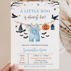 Halloween Kleidung Kleine Boo Baby Dusche Einladung