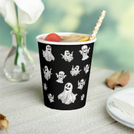 Halloween: Kleine Geister - Pappbecher