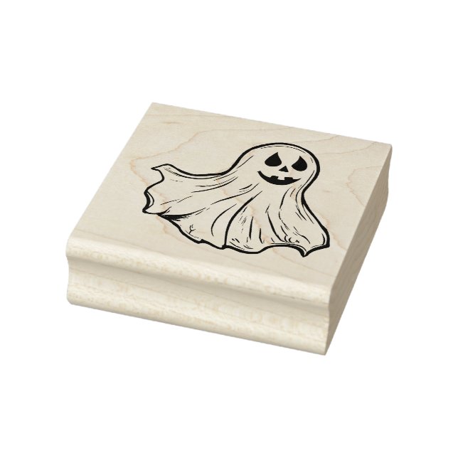 Halloween: Kleiner Geist 2 -  Gummistempel (Stempel)