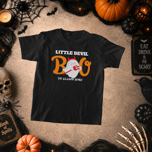 Halloween Kleiner Teufel Boo Junge Familie passend T-Shirt